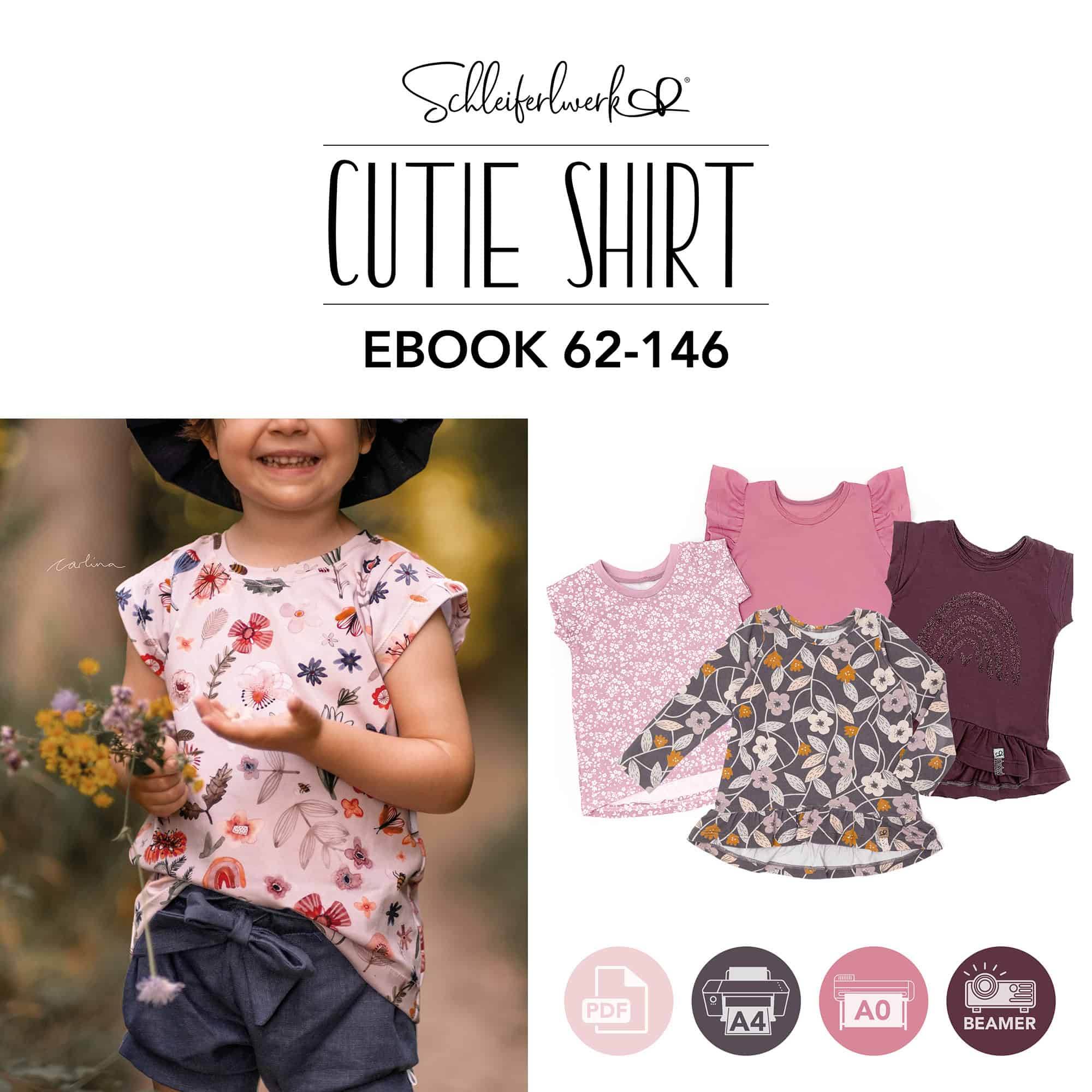 Schnittmuster Cutie Shirt 62-146 [Digital] - Sewando