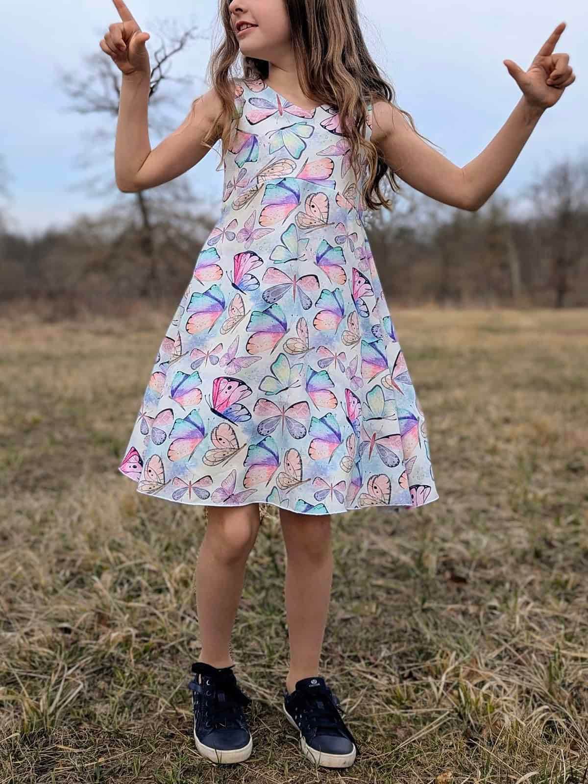 Schnittmuster Dreamy Dress Kinder 80-146 [Digital] - Sewando