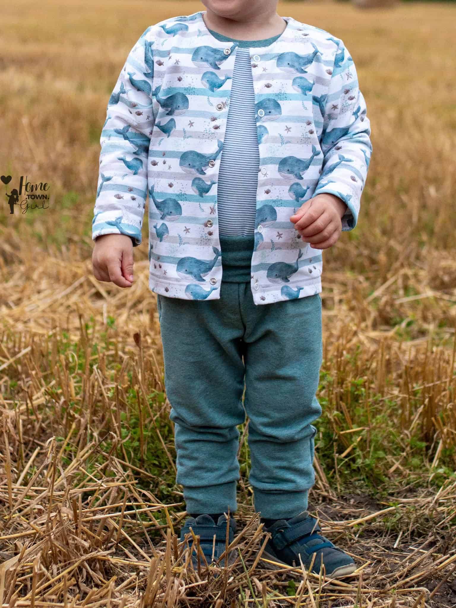Schnittmuster Happy Baby Jacke Gr. 50-92 : - Sewando