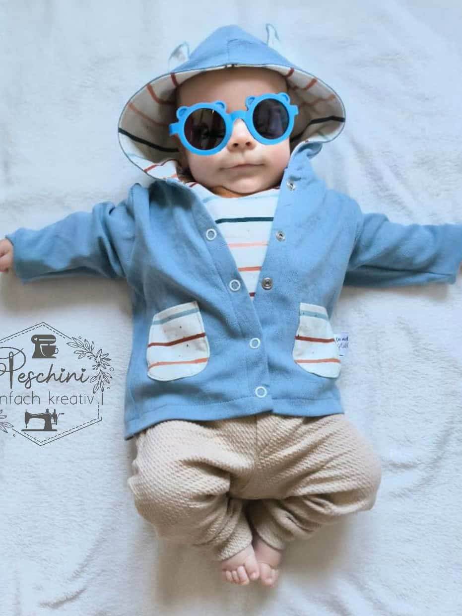 Schnittmuster Happy Baby Jacke Gr. 50-92 : - Sewando