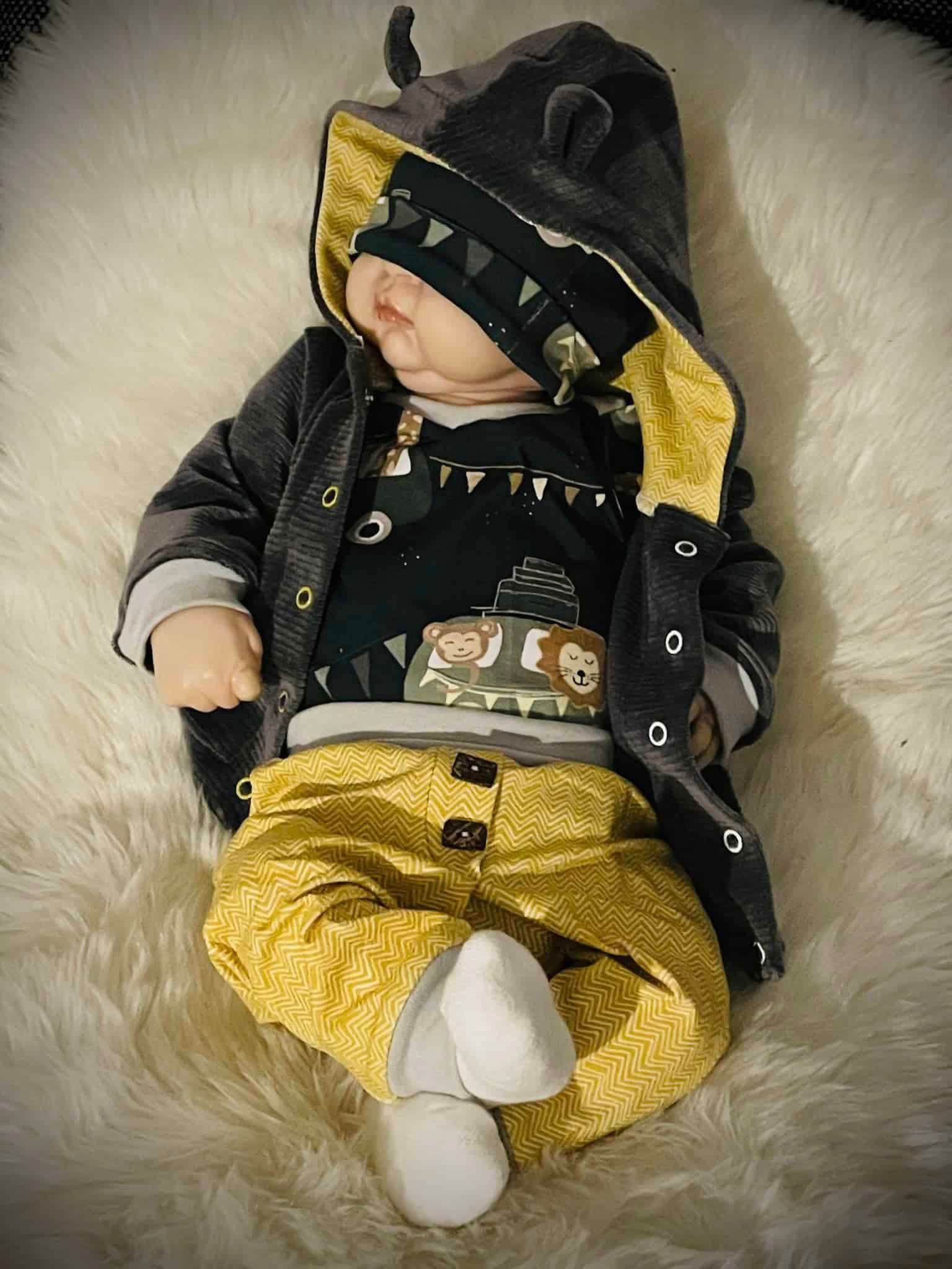 Schnittmuster Happy Baby Jacke Gr. 50-92 : - Sewando