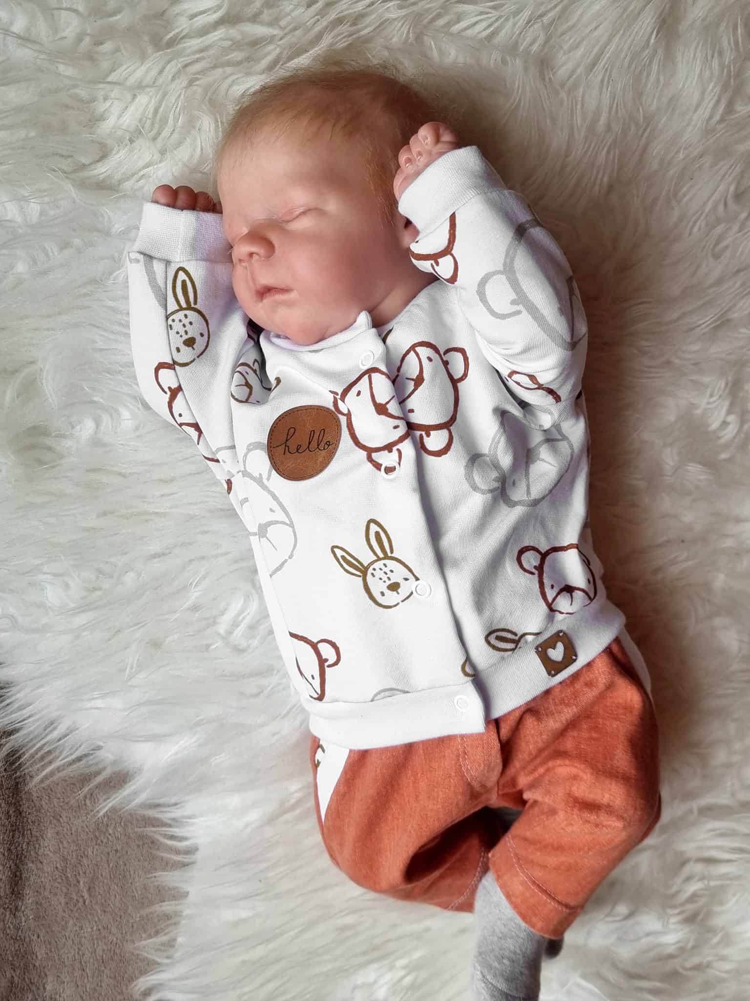 Schnittmuster Happy Baby Jacke Gr. 50-92 : - Sewando