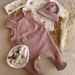 Freebook Happy Baby Mütze & Halstuch 50-92 - Sewando