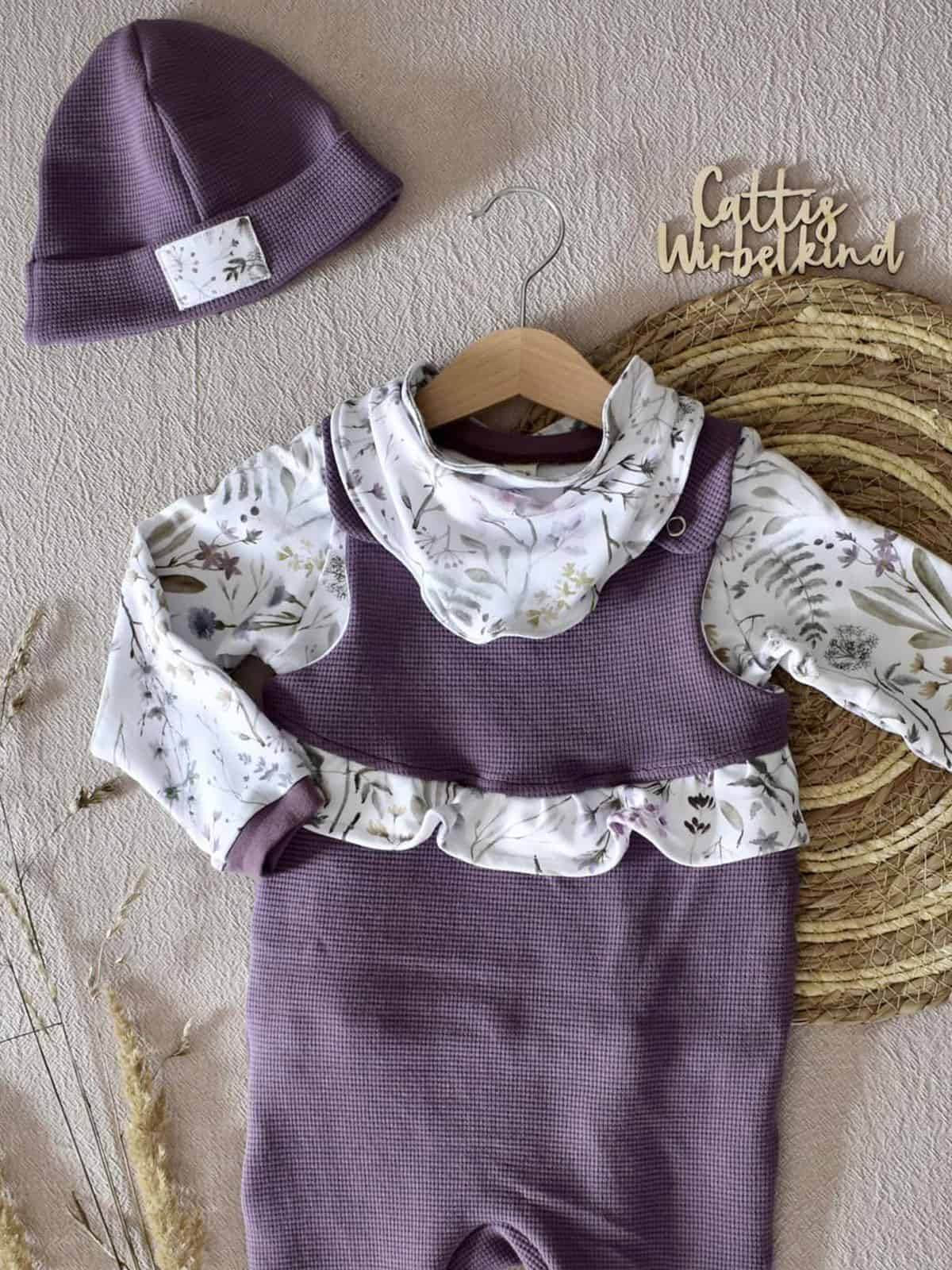 Freebook Happy Baby Mütze & Halstuch 50-92 - Sewando