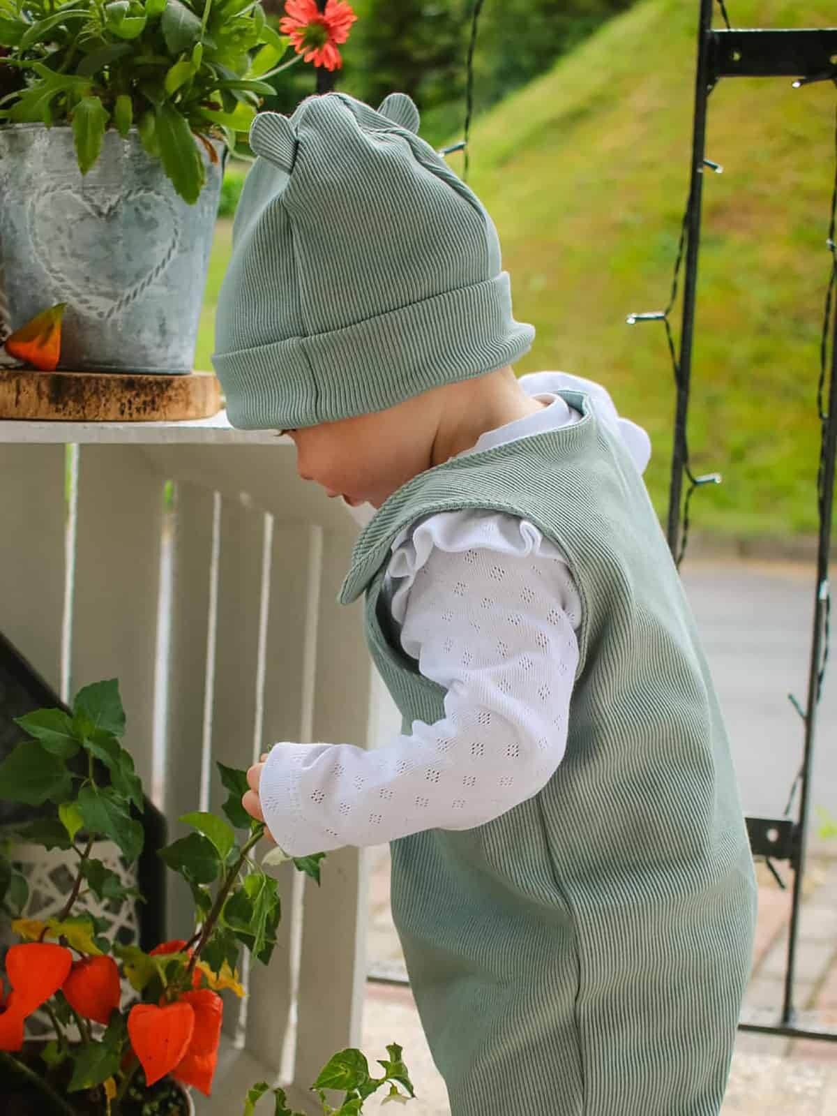 Freebook Happy Baby Mütze & Halstuch 50-92 - Sewando