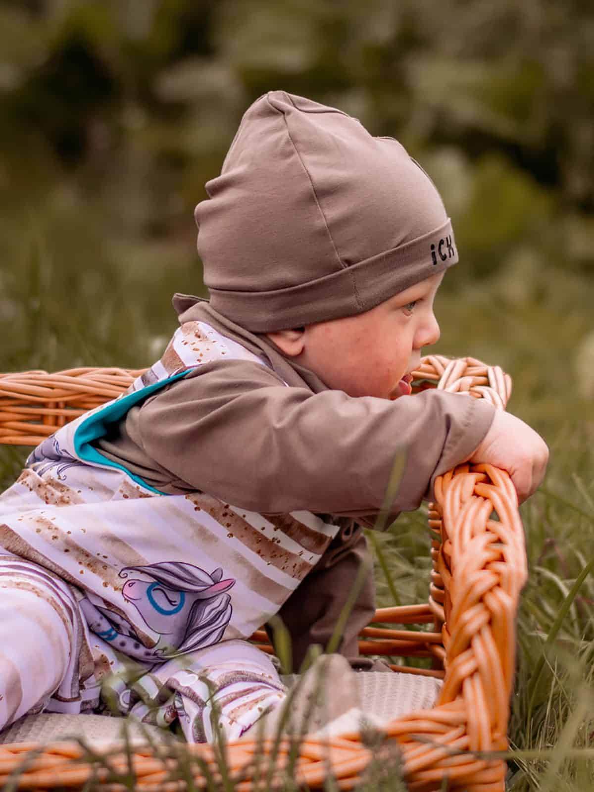Freebook Happy Baby Mütze & Halstuch 50-92 - Sewando