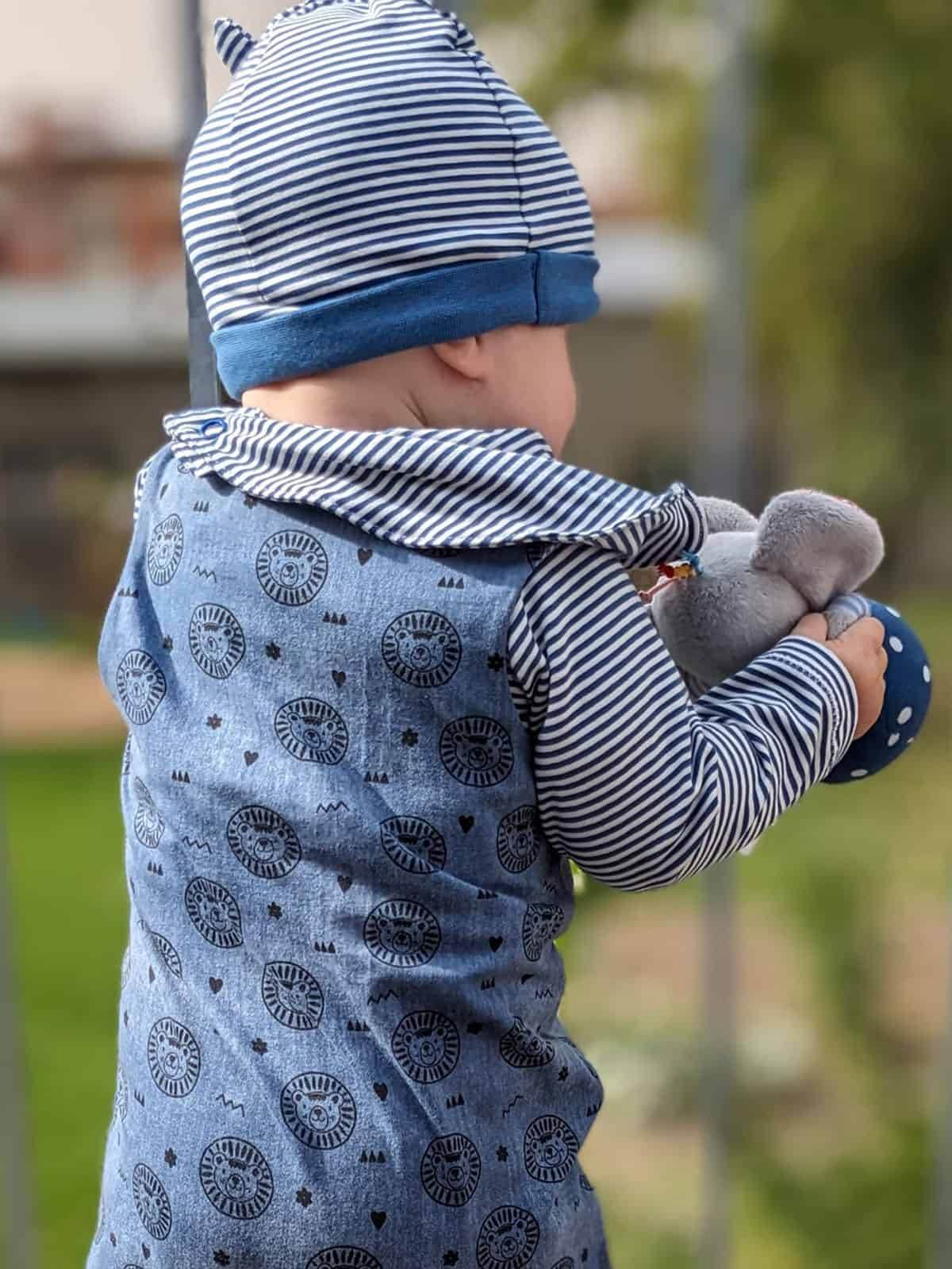 Freebook Happy Baby Mütze & Halstuch 50-92 - Sewando
