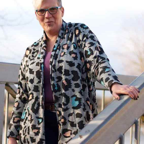 Schnittmuster Cardigan Strickjacke CARDIGA (34-56) : - Sewando