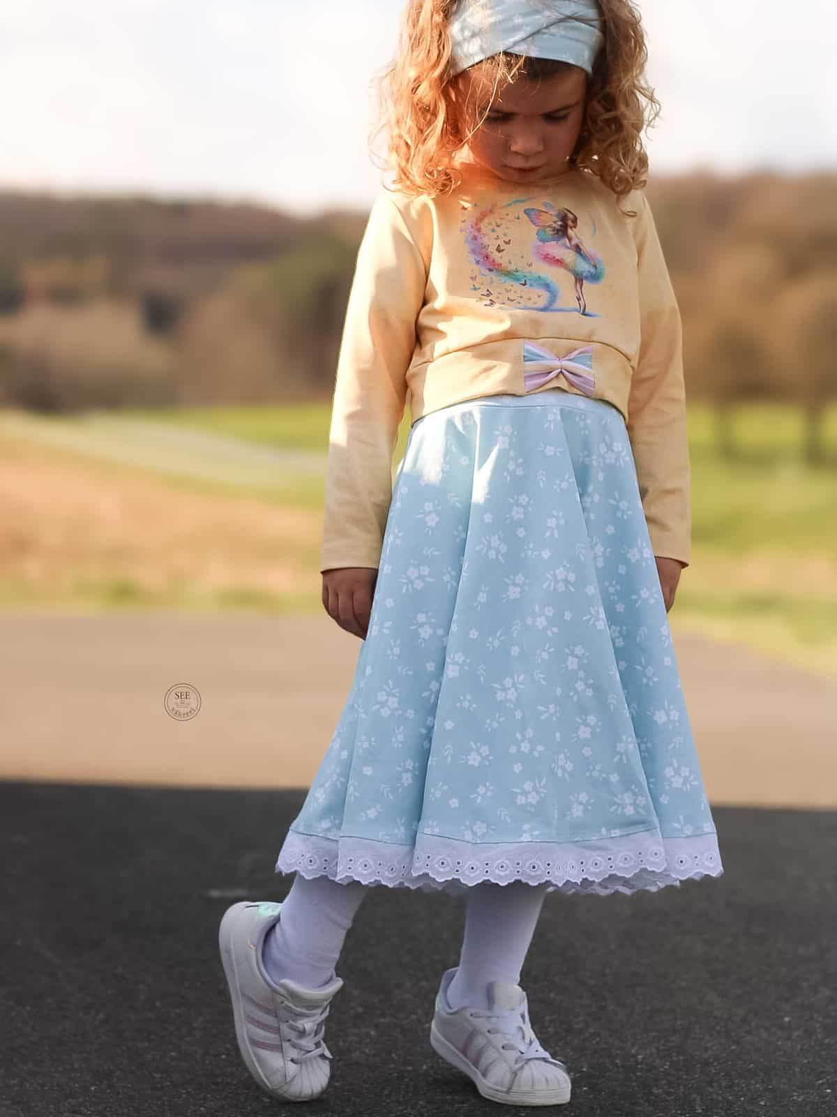 Schnittmuster Twirly Dress 62-146 [Digital] - Sewando