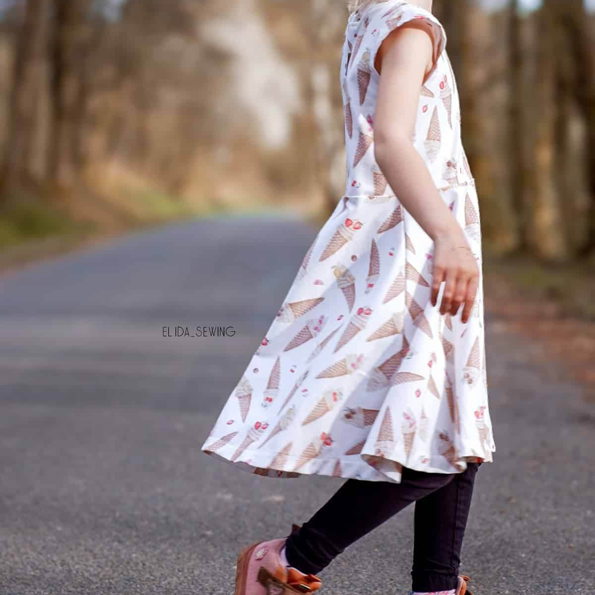 Schnittmuster Twirly Dress 62-146 [Digital] - Sewando