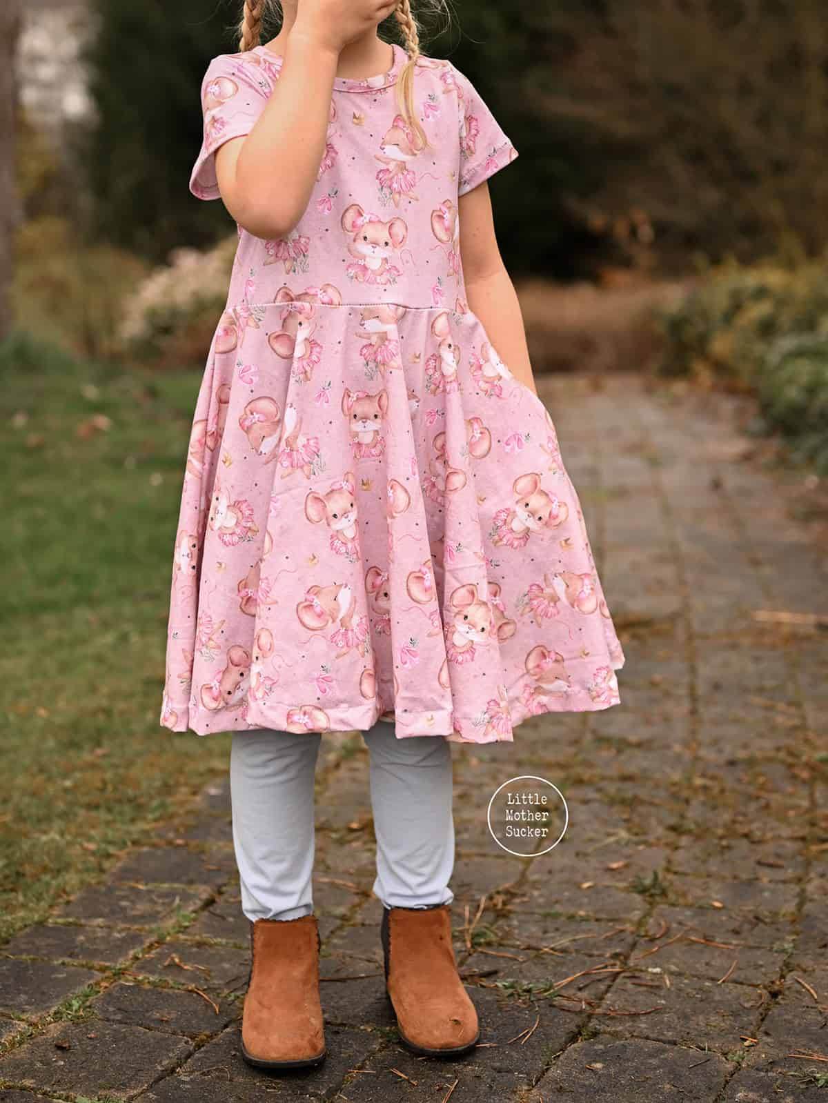 Schnittmuster Twirly Dress 62-146 [Digital] - Sewando