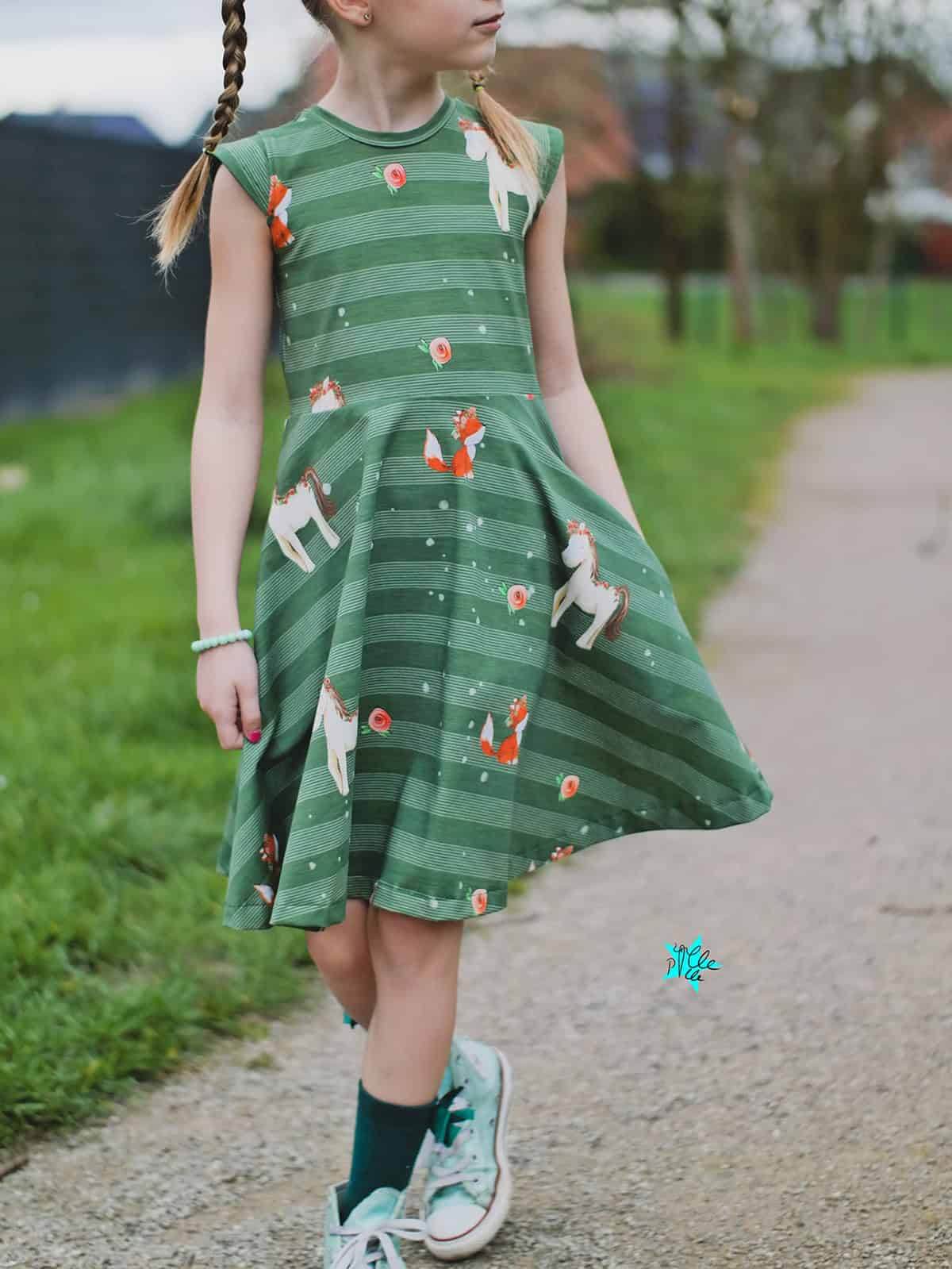 Schnittmuster Twirly Dress 62-146 [Digital] - Sewando