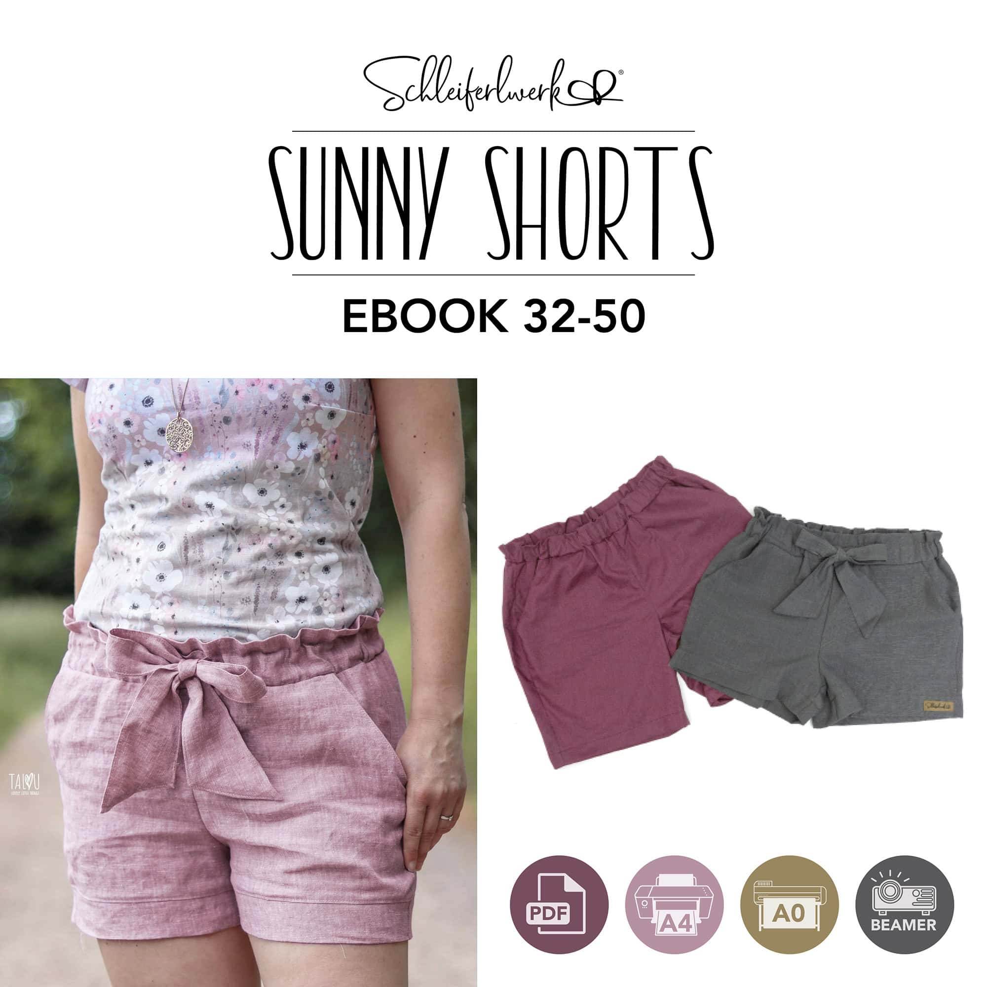 Schnittmuster Sunny Shorts 32-50 [Digital] - Sewando
