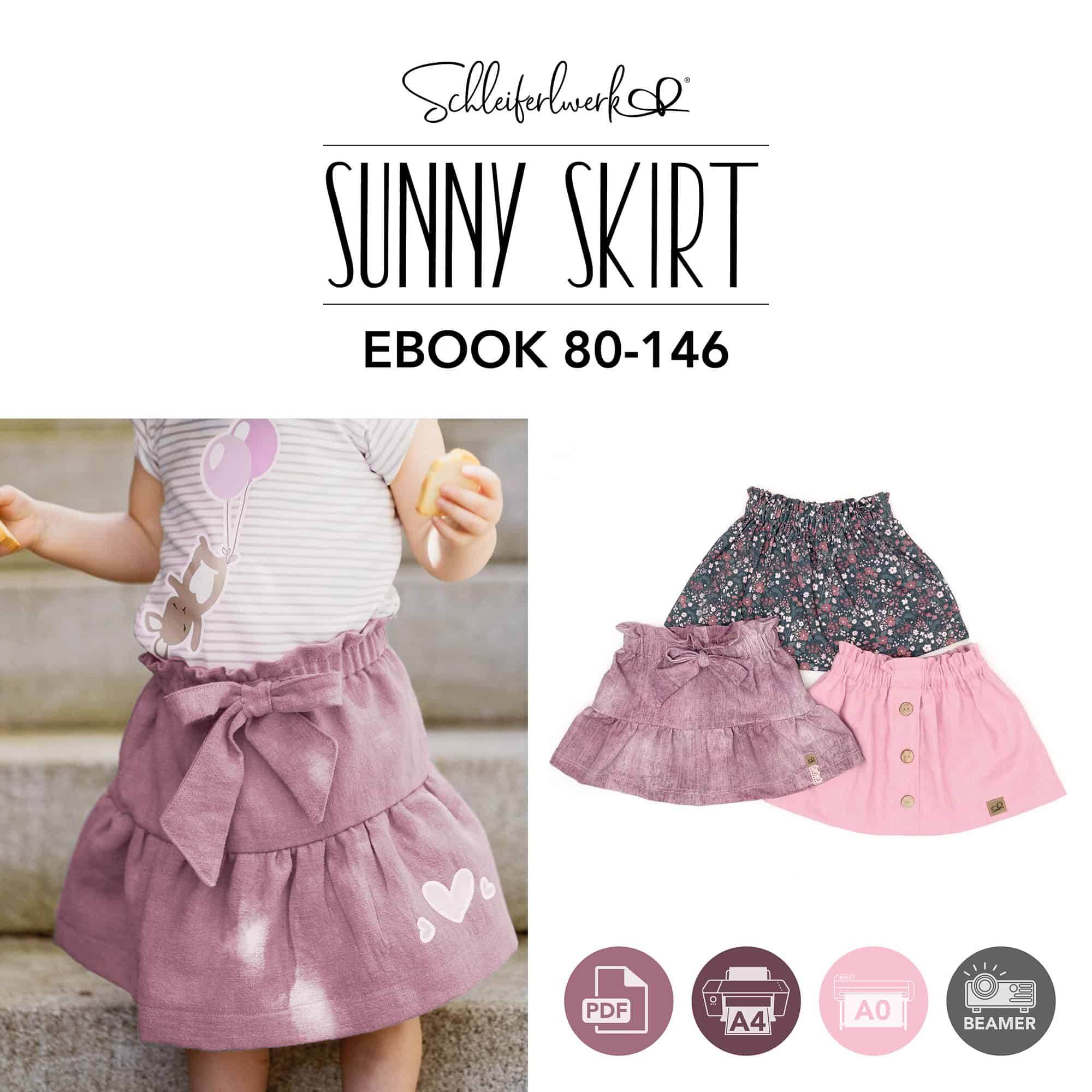 Schnittmuster Sunny Skirt 80-146 [Digital] - Sewando