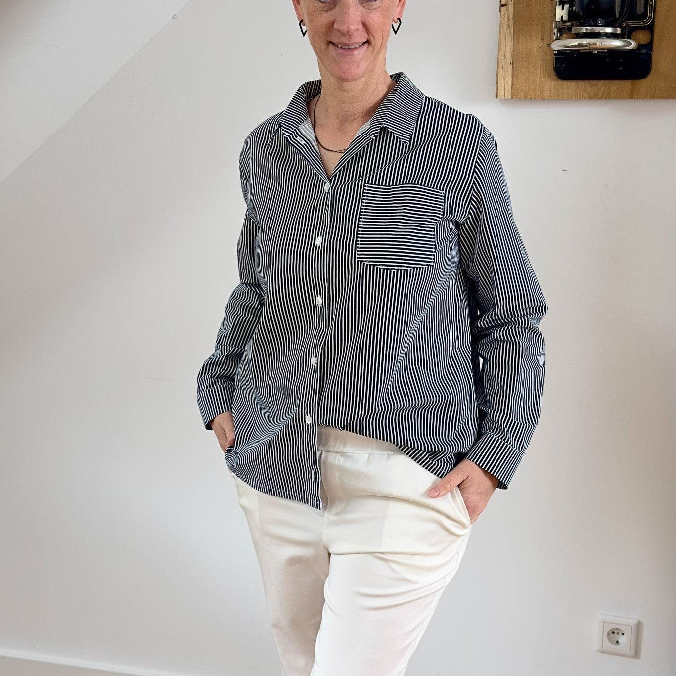 E-Book und Schnittmuster | Hemdbluse S-XL - Sewando