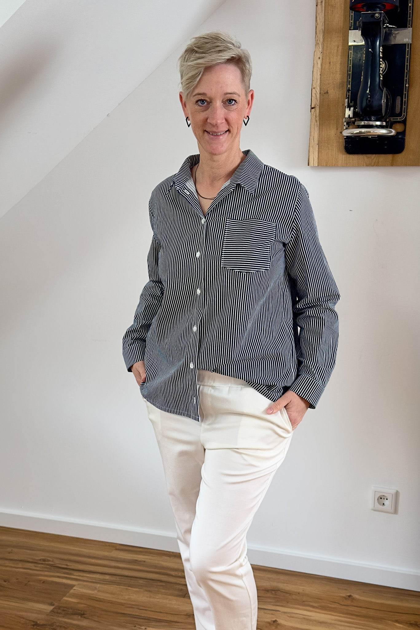 E-Book und Schnittmuster | Hemdbluse S-XL - Sewando