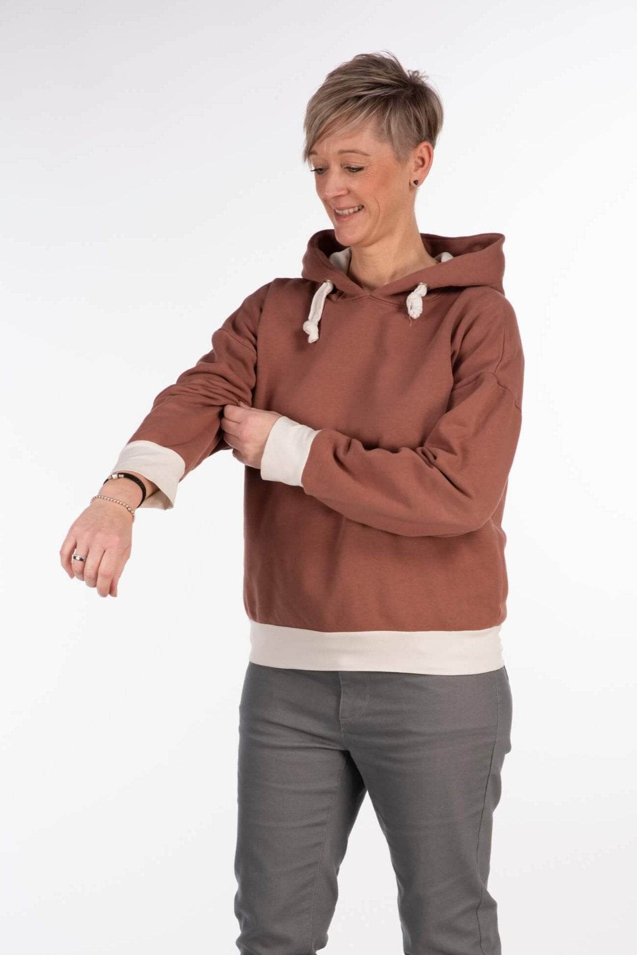 E-Book und Schnittmuster | Hoodie S-XL - Sewando