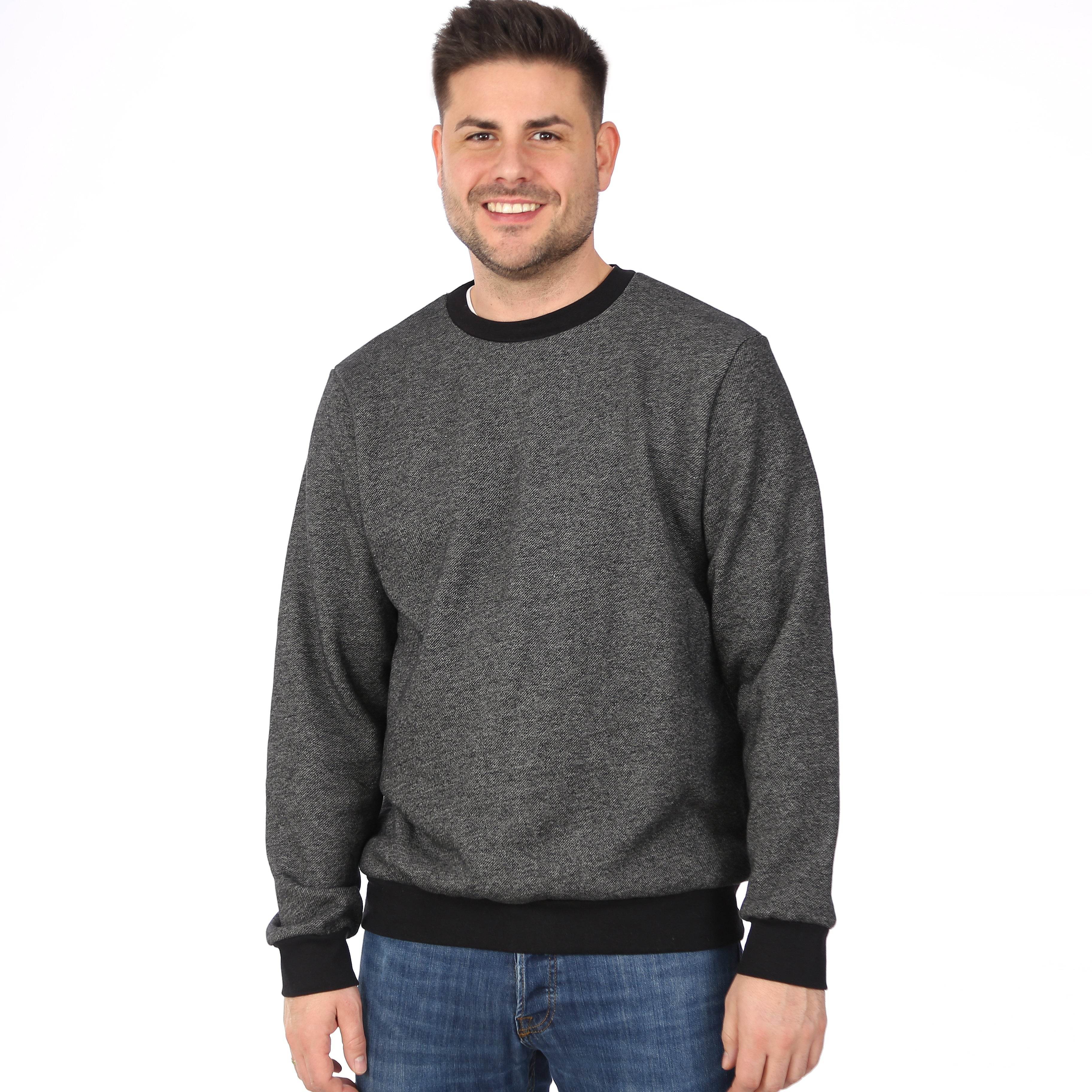 Sweater HERR DENIZ | Schnittmuster Gr. XS-XXL - Sewando