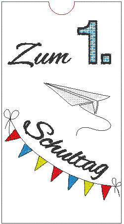 Stickdatei - Zum 1. Schultag - Sewando
