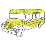 Stickdatei - Single Line "Schule / Einschulung"