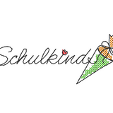 Stickdatei - Single Line "Schule / Einschulung"