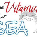 Stickdatei Spruch "I need vitamin SEA"