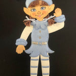 Stickdatei - Weihnachtselfen - Paar - Sewando