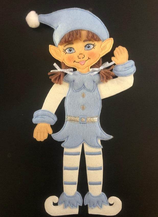 Stickdatei - Weihnachtselfen - Paar - Sewando