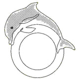 Stickdatei - Serviettenring Delphin - Sewando
