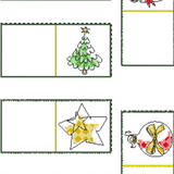 Stickdatei - DO-MI-NO Spiel "Weihnachten"