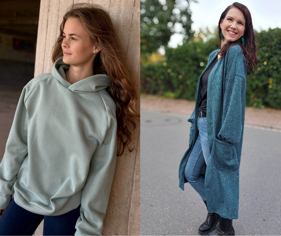 Sewando Herbst-Blitzaktion vom 25. bis 27. September mit Rabatt auf teilnehmende digitale Schnittmuster, Stickdateien und Plotterdateien: 3 € Rabatt ab 18 € und 5 € Rabatt ab 29 € Einkaufswert.