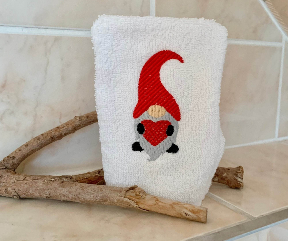 Stickdateien, Doodle, Skribble, Applikationsdateien für die Stickmaschine. Weihnachtsmotive, Wichtel, Abschminkpad, Waschlappen