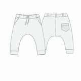 Schnittmuster Set Hoodie Hose FLY DADO PDF 2-in-1 Taschen
