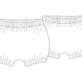 Schnittmuster Pumphose ELISA PDF Babyhose