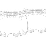 Schnittmuster Set BABY TWINSET PDF Hängerchen Pumphose