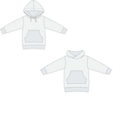 Schnittmuster Hoodie und Leggings ARWEN - zwei Hoodie-Designs in verschiedenen Stilen für Mädchen