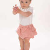 Schnittmuster Baby Pumphose EMI PDF Rüschen ohne Mittelnaht