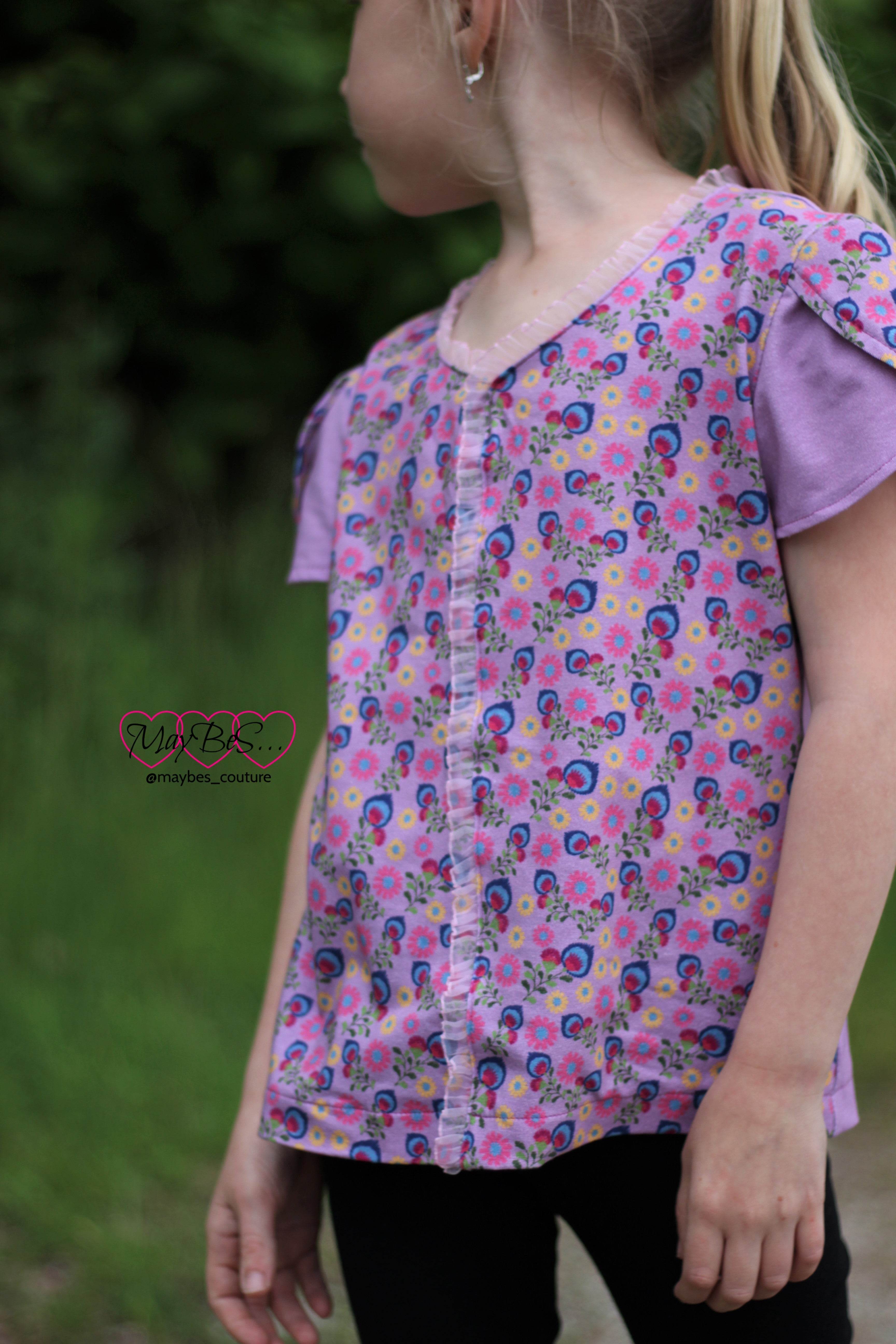 Schnittmuster Shirt Hanna Gr. 86-140 - Sewando