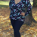 Schnittmuster Shirt Vivianit Gr. A - M DE/EN/FR. BU 76-134cm - Sewando