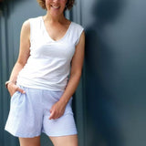 Schnittmuster Shorts Shorty Gr. 34–50 – PDF A4 & A0 inkl. Anleitung - Sewando