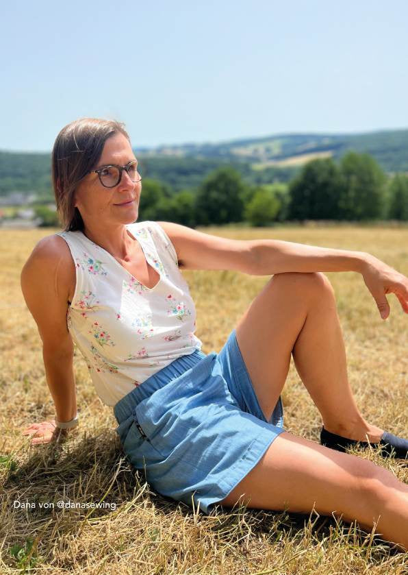 Schnittmuster Shorts Shorty Gr. 34–50 – PDF A4 & A0 inkl. Anleitung - Sewando