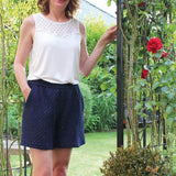 Schnittmuster Shorts Shorty Gr. 34–50 – PDF A4 & A0 inkl. Anleitung - Sewando
