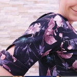 Shirt Mit Herzausschnitt & Manschetten | Schnittmuster+ Anleitung | Gr. 32-58 | Anfänger - Sewando