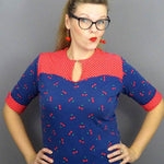Shirt Mit Herzausschnitt & Manschetten | Schnittmuster+ Anleitung | Gr. 32-58 | Anfänger - Sewando