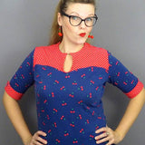 Shirt Mit Herzausschnitt & Manschetten | Schnittmuster+ Anleitung | Gr. 32-58 | Anfänger - Sewando