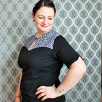 Shirt Mit Herzausschnitt & Manschetten | Schnittmuster+ Anleitung | Gr. 32-58 | Anfänger - Sewando
