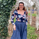 Shirt mit Statementärmel | Schnittmuster + Anleitung | Gr. 32-52 | Anfänger | :