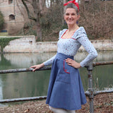 Shirt mit Statementärmel | Schnittmuster + Anleitung | Gr. 32-52 | Anfänger | :