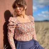 Shirt mit Statementärmel | Schnittmuster + Anleitung | Gr. 32-52 | Anfänger | :