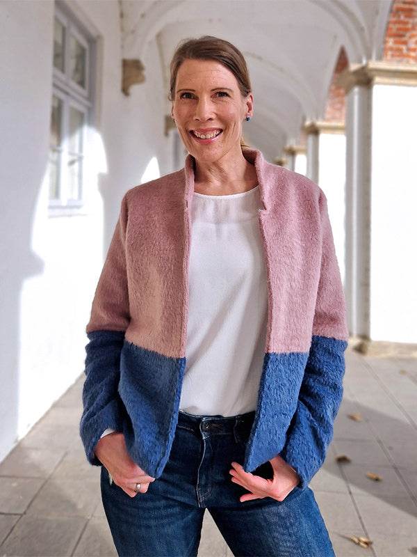 Schnittmuster SOLENE - Jacke, Blazer mit optionalen Reißverschlusstaschen Gr. 34-54 - Sewando